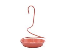 NESPIQ Bird Feeder For Outside Metal Bird Feeder Hanging Outdoor Pet Bird Seed Food Feeder With Tray For Garden Garden Backyard Terrace
