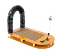 NESPIQ Cat Scratcher Cat Scratcher Cat Self Groomer Brushes Cardboard Cat Scratching Board Cat Scratch Pad For Indoor Cat Cat Scratching Pad