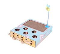 NESPIQ Cat Scratcher Cat Scratcher Kitty Interactive Toy Multifunctional Hamster Corrugated Cats Scratch Board Funny Cats Toy Pet Supplies Cat Scratching Pad