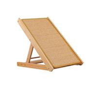 NESPIQ Cat Scratcher Cat Scratcher L Shape Sisal Scratching Pad, Wooden Frame Scratch Board For Indoor Cats Wall Cat Scratching Pad