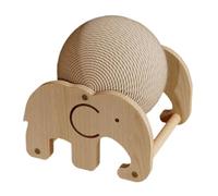 NESPIQ Cat Scratcher Cat Scratching Board With Sisal Rotating Ball Cat Scratching Board Interactive Urniture Protection Cat Scratching Pad(15.5cm)