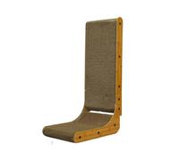 NESPIQ Cat Scratcher Corrugated Paper L Shape Cat Scratcher Vertical Cat Scratching Board For Indoor Cats Cat Scratching Pad(70x40x28cm)