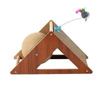 NESPIQ Cat Scratcher Durable Recycle Corrugated Cardboard Scratch Pad For Furniture Protection Cat Scratcher Bowl Cat Training Toy Cat Scratching Pad(A)