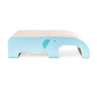 NESPIQ Cat Scratcher Elephant Shape Cat Scratch Board Cat Claw Board Corrugated Cat Scratch Pad Cat Litter Carton Cat Toy For Cat Training Cat Scratching Pad