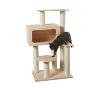 NESPIQ Cat Tree Cat Tower Cat Climbing Tree Multi-Level Cat Condo With Sisal Scratching Posts Jump Platforms Modern Cat Activity Tower Furniture Cat Condo