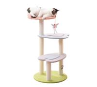 NESPIQ Cat Tree Cat Tower Cat Tower For Indoor Cats Multi-Level Cat Tree With Scratching Posts And Hanging Balls Cat Condo