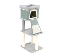 NESPIQ Cat Tree Cat Tower Cat Tree Tower Cat Trees Simple Trapezoidal Large Cat Climbing Frame Multi-cat Available Stable Cat Condo