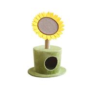 NESPIQ Cat Tree Cat Tower Sisal Sunflower Cat Tree Cats Climbing Rack Vertical Claw Board Pet Supplies Creativity Plush Sisal Cat Toys Interactive Cat Condo