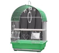 NESPIQ Flight Bird Cage Metal Bird Cage For Small Size Birds Flight Cockatiel Lovebird Finches Canary Parakeet Aviary Budgie Birdcage For Birds(Grün)