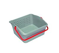 Nespoli EasyTouch 10 Litre Paint Bucket with Durable Plastic Handle for Large Surfaces and Repeated Use with Paint Roller - Grid Not Included