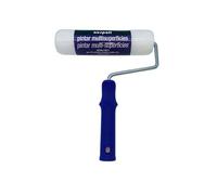 Nespoli Foam Paint Roller, 22 cm, Pore 0, Multi-Surfaces, Polyurethane Foam, Violet Handle