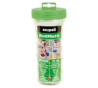 Nespoli Refill Sleeve Rollmatic Refill Without Washing, White, Set of 1 Piece - 22 cm