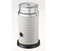 Nespresso Aeroccino3 Milk Frother, White | Fast Automatic System, Hot and Cold Milk, Froth