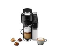 De'Longhi Nespresso Vertuo Lattissima ENV300.B, Automatic Coffee Machine with Automatic Milk Frother, Single-Serve Capsule Coffee Machine, 5 Cup Sizes, 1500W, Matt Black & Glossy