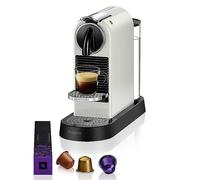 Nespresso by Magimix Citiz Pod Coffee Machine- White 11314 Crema