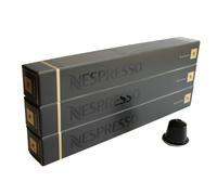 Nespresso Capsules Black Black - 30 x Ristretto - Original Nestle - Espresso Cafe - Assorte
