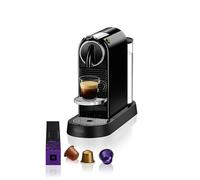 Nespresso Citiz Coffee Machine by De'Longhi for Original Coffee Pods, Italian Inspired Espresso, Quality Coffee, Starter Capsule Set Included, EN167.B, Black