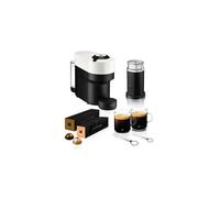 Nespresso Vertuo Barista Bundle Pop Coffee Machine by KRUPS with Milk Frother & Mugs, White
