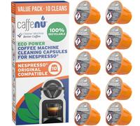 Nespresso Compatible Cleaning Capsules. 10 Originaline Cleaning Pods. Coffee Machine Cleaner For Crisp Coffee. Combines with Nespresso Descaler Kit.