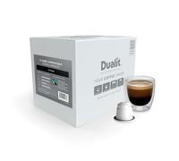 Nespresso® Compatible* Intense Home Compostable Coffee Capsules by Dualit | 50 Servings - 5 X 10 Pk of Premium Eco Friendly Fairtrade Coffee Pods - 100% Home Compostable Capsules