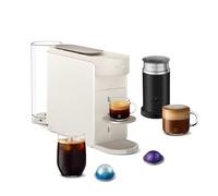 Nespresso DeLonghi Vertuo Up Coffee and Espresso Machine, White with Aeroccino Milk Frother