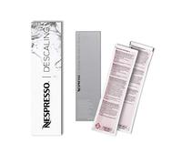 Nespresso Descaling set | Pack of 2 with 100 ml liquid descaler, easy and effective descaling of the coffee machine