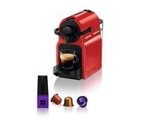 Nespresso Inissia Coffee Capsule Machine, 0.7 liters Ruby Red by Krups