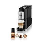 Nespresso Krups Atelier XN8908 Coffee Machine with Milk Foam System - 1L Tank - Glass Cups - Capsules - Pressure 19 Bar - Black/Silver