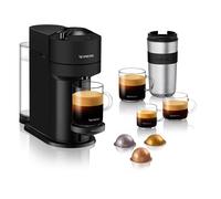 Nespresso Krups VERTUO Next XN910N Pod Coffee Maker, Krups Espresso Machine, Coffee Various Sizes, 5 Cup Sizes, Centrifusion Technology, 30s Heating, WiFi, Bluetooth, Matte Black