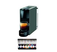 Nespresso Krups XN110BRD Essenza mini coffee capsule machine | 0.6 L | 19 bar | energy saving mode | grey | energy class A