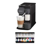 Nespresso Lattissima One Automatic One touch Pod coffee machine with integrated milk frother for Espresso, Cappuccino & Latte by De'Longhi in Black