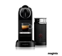 Nespresso Magimix Citiz Capsule Coffee Machine & Aeroccino Milk Frother 2 Colour