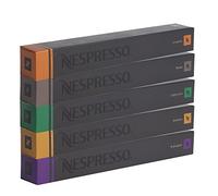 Nespresso Mixed Set - 50 Capsules - 10x Volluto, 10x Capriccio, 10x Livanto, 10x Roma, 10x Arpeggio
