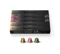 Nespresso Original Bundle Master Origins 50 Coffee Capsules - 10x India, 20x Colombia, 20x Nicaragua