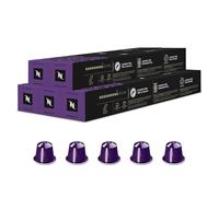 Nespresso Original Coffee Pods - 50 Inspiranzione Arpeggio Capsules for Nespresso Machines. Make Espressos, Cappuccino and Macchiato at home. A short dark roast, intensity 9 coffee. Recyclable Pods
