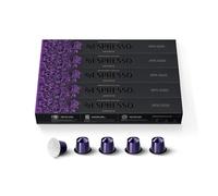 Nespresso Original Coffee Pods - 50 Inspiranzione Arpeggio Capsules for Nespresso Machines. Make Espressos, Cappuccino and Macchiato at home. A short dark roast, intensity 9 coffee. Recyclable Pods