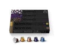 Nespresso Original Coffee Pods, 50 Mixed Pack - 10 Volluto, 10 Roma, 10 Cosi, 10 Vivalto and 10 Arpeggio Capsules for Nespresso Machines. Make Espressos, Cappuccino and Macchiato. Recyclable Pods