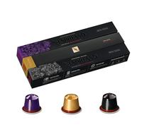 Nespresso Original Decaffeinated coffee pods variety pack (30 capsules) | 10 Arpeggio Decaffeinatto, 10 Ristretto Decaffeinatto &10 Volluto decaffeinatto pods for Italian inspired Espressos