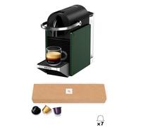 Nespresso Pixie Pod Coffee Machine, Compact Espresso Maker for Original Pods, 19-Bar High Pressure, Fast Heat-Up, Energy Saving, Auto Shut-Off, Recyclable Pods by Krups in Dark Green XN3063G0