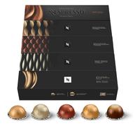 Nespresso Vertuo Barista Creations Assortment of 50 Capsules - 10x Vanilla Custard Pie, 10x Caramel Cookie, 10x Hazelino Muffin, 10x Bianco Leggero, 1