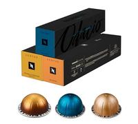 Nespresso Vertuo Coffee lovers pack - Mild. Contains 30 pods (3 sleeves) - 10 x Odacio, 10 x Dolce, 10 x Melozio capsules