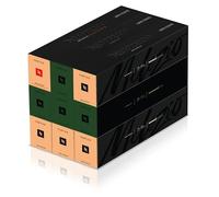 Nespresso Vertuo Coffee Pods, 90 Mixed Pack - 40 Melozio, 40 Stormio and 10 Melozio Decaf Capsules for Nespresso Machines. Make Espressos, Cappuccino, Lattes and Iced Coffee at home. Recyclable Pods