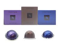 Nespresso Vertuo Intense Powerful Selection Mix Long Expiry Coffee Pods Capsules Intenso Altissio Diavollito 30 Pods 3 Sleeves