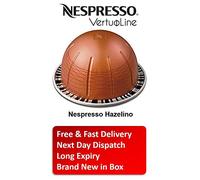 Nespresso Vertuo line Hazelino Flavor Coffee 4 Sleeves 40 Capsules