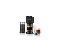 Nespresso Vertuo Next Automatic Pod Coffee Machine with Milk Frother for Espresso, Cappuccino and Latte by Magimix in Matt Black Amazon Exclusive