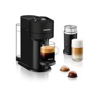 Nespresso Vertuo Next Coffee Machine by De'Longhi with Aeroccino Milk Frother, Over 30 Varieties of Pods, 6 Coffee Cup Sizes, Latte, Cappuccino, Starter Capsule Set Included, EN120.BMAE, Matte Black