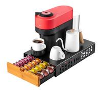 Nespresso Vertuo Pod Holder in Black Metal - Fits All Size Pods