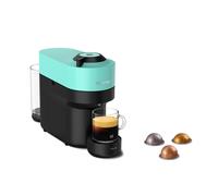 Nespresso Vertuo Pop Automatic Pod coffee machine for Americano, Decaf, Espresso by Krups in Aqua Mint