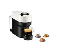 Nespresso Vertuo Pop Automatic Pod coffee machine for Americano, Decaf, Espresso by Krups in Coconut White