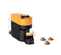 Nespresso Vertuo Pop Coffee Pod Machine Yellow by De'Longhi | Compact machine brews up to 6 cup sizes for Vertuo coffee pods, 12 pod discovery box included. ENV90.Y